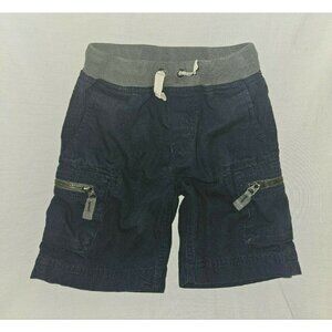 Hanna Andersson Navy Cargo Shorts 90/3